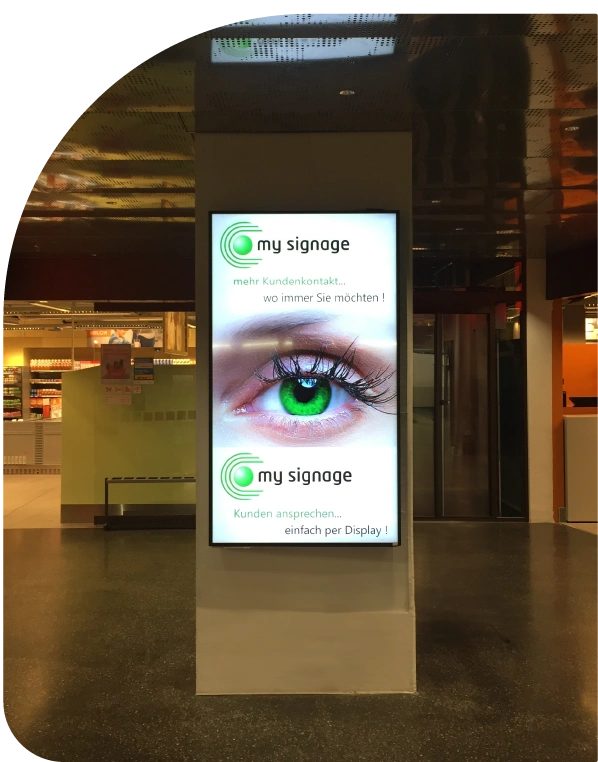 my signage - Kunden ansprechen... einfach per Display!