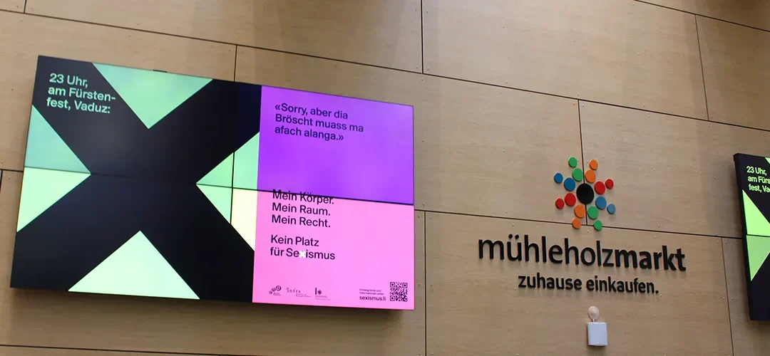 Wettergeschützte Video Walls mit einfacher Benutzerverwaltung